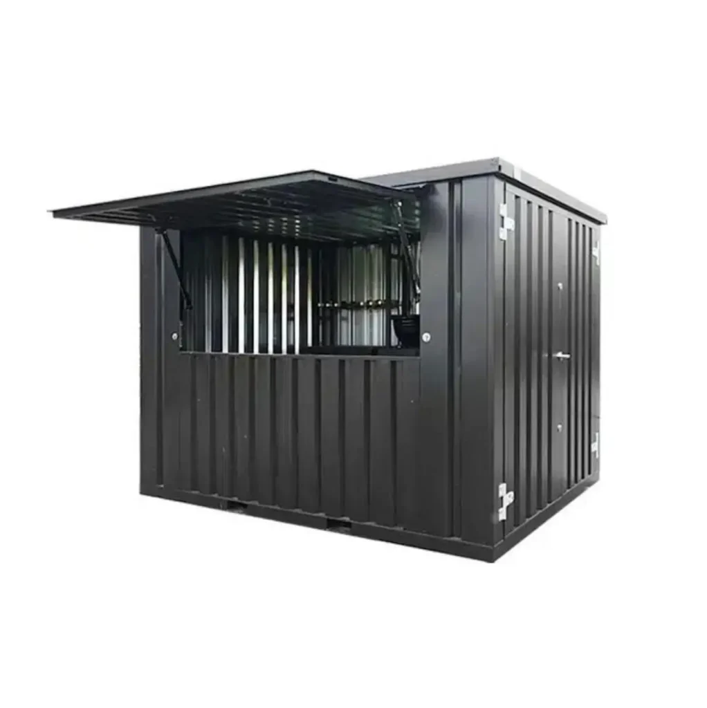 κιόσκι για επαγγελματική χρήση απο τη chania container στα Χανιά και τη Κρήτη.