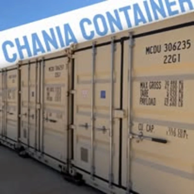 Renting or buying a container in Crete for business storage